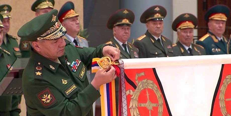 министр Шойгу, шойгу, награждение, медали, ордена, ВС РФ, минобороны РФ