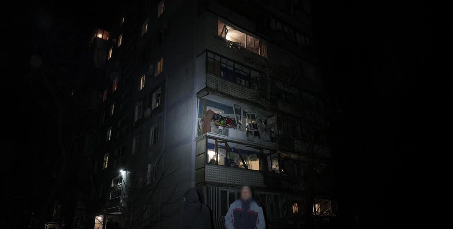 Обстрел Запорожья 24 декабря