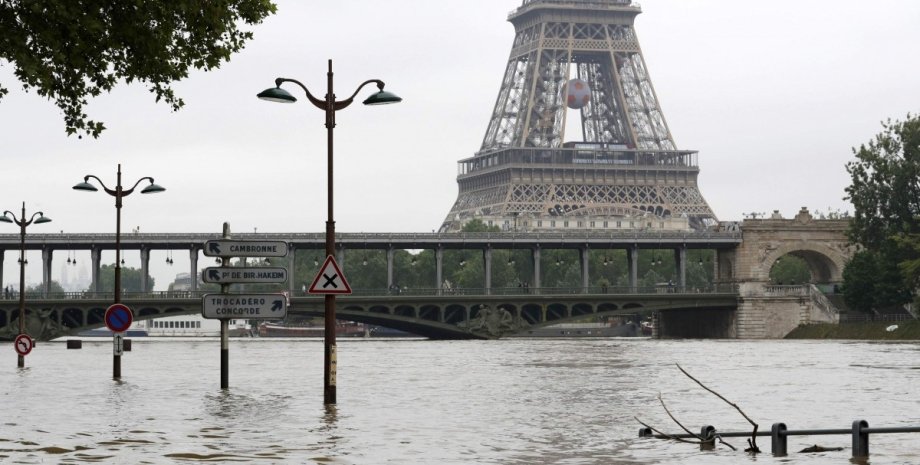 Наводнение в Париже / Фото из открытых источников
