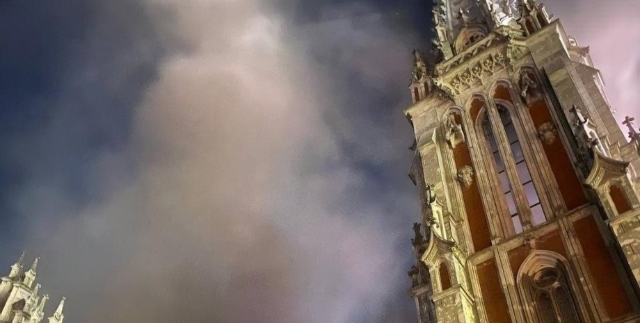 пожар в костеле святого николая