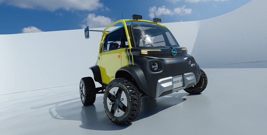 Opel Rocks e-xtreme, Opel Rocks-e, Opel Rocks, электромобиль Opel, новый Opel Rocks, электрокар Opel