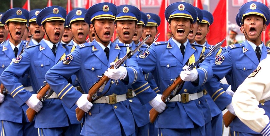 армия Китая, Китай армия, армия КНР, НОАК
