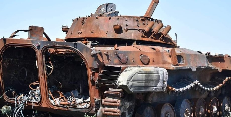 Потери ВС РФ сгоревшая техника армия Россия