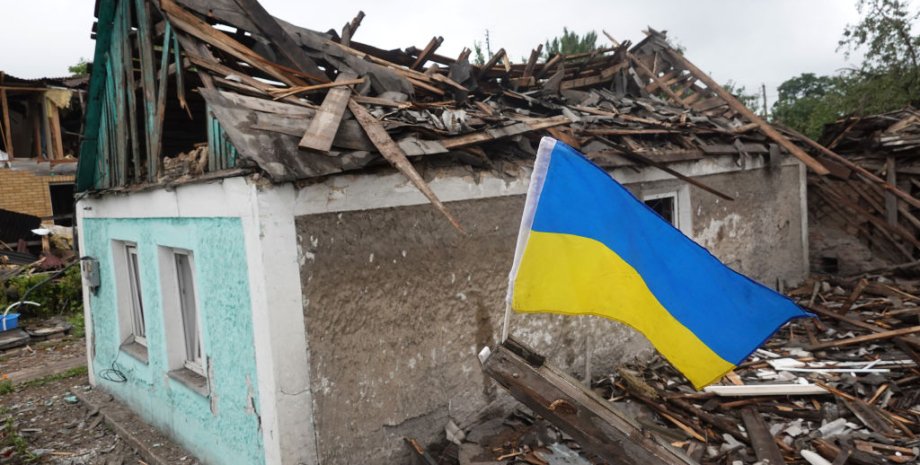 разрушенный дом, война разрушения, украина разрушения война