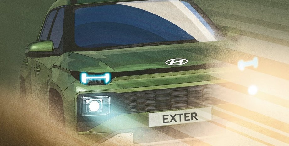 Hyundai Exter, новый Hyundai Exter, кроссовер Hyundai, Hyundai Exter 2023