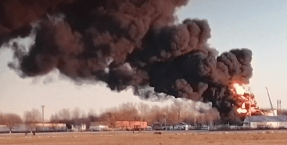 Курск, пожар, Россия, РФ, Курская область