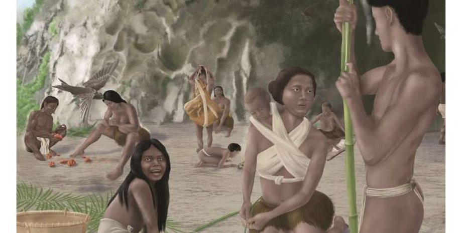 стародавня рослинна технологія, кам'яні знаряддя праці, мікроскопічні докази, доісторичні спільноти, рослинні волокна, текстильна технологія, печера Табон, Палаван Філіппіни, Південно-Східна Азія