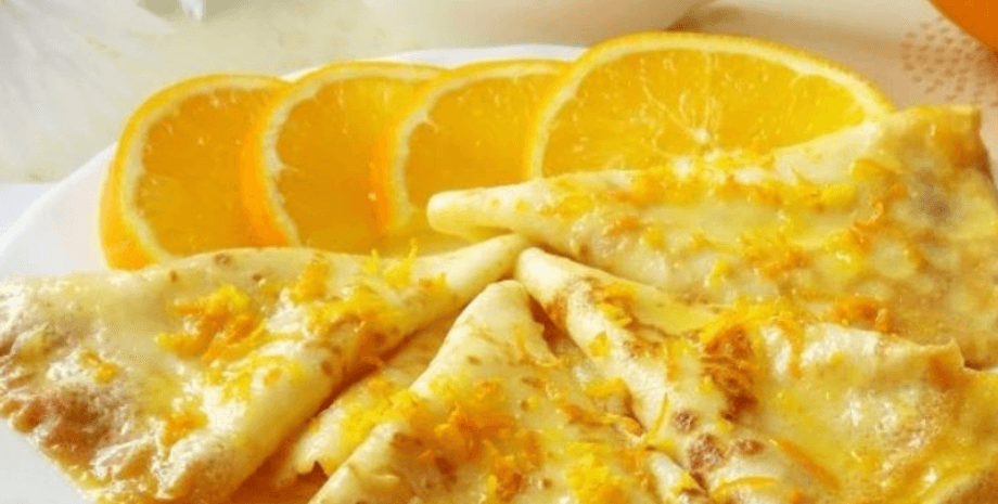 Самые вкусные блинчики с апельсиновым соусом