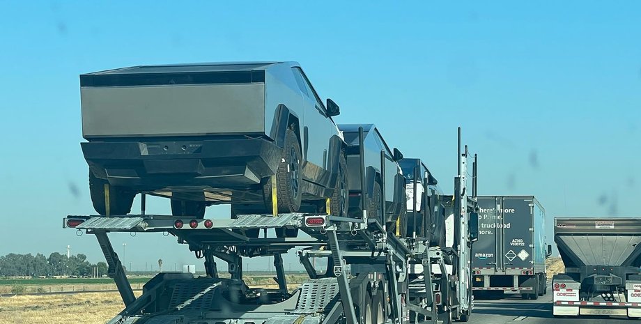 электромобили тесла, Tesla Cybertruck, пикапы Tesla Cybertruck, электромобили Tesla