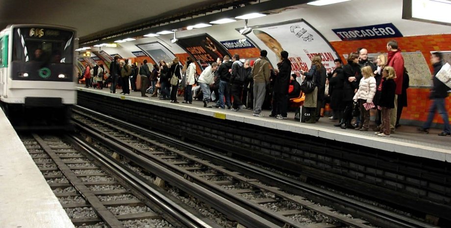 метро, париж
