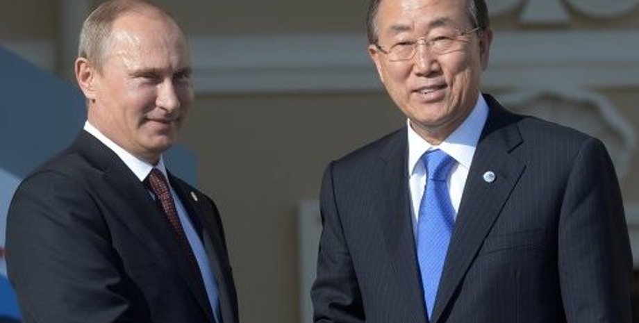 Владимир Путин и Пан Ги Мун / Фото: ria.ru