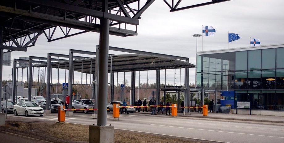 Пограничный переход Нуйямаа. Нуйямаа граница фото