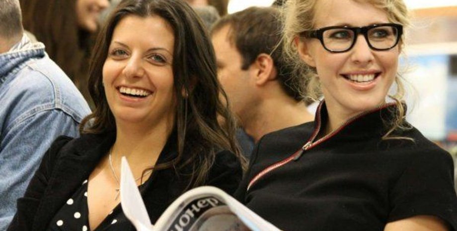 Маргарита Симоньян и Ксения Собчак