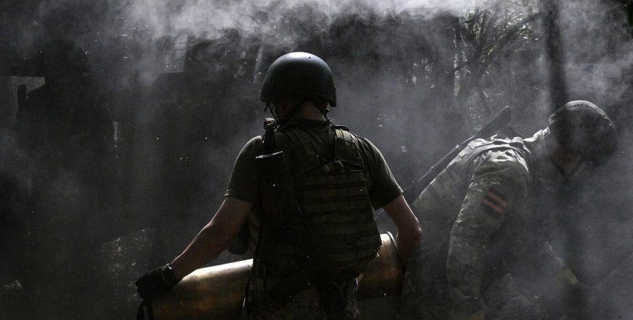 Бойцы ВС РФ