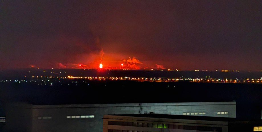 Пожежа НПЗ Волгоград