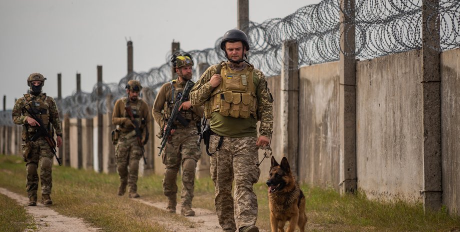 пограничники, ВСУ, граница Украины