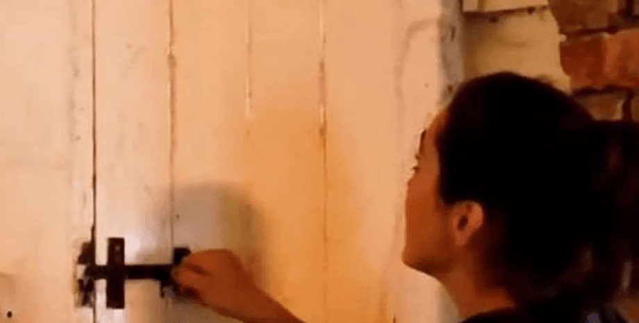 Жінка знайшла потаємні двері, таємничі двері, потайна кімната, фермерський будинок, будинок 19 століття, несподівана знахідка, потаємні сходи