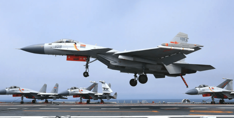истребитель J-15S, новый китайский истребитель, J-15, армия китая, военные технологии китай, самолеты ноак