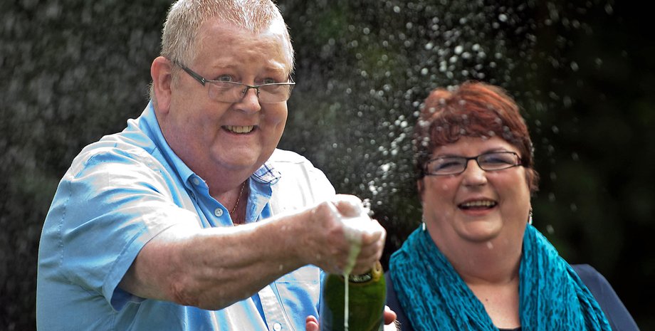 Колин Вейр, лотерея, победа