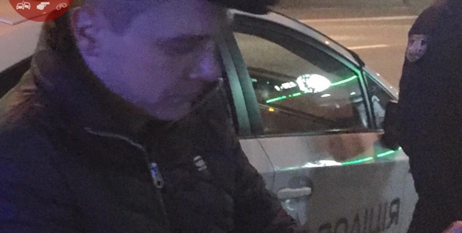 Полиция задержала пьяных нарушителей-СБУшников