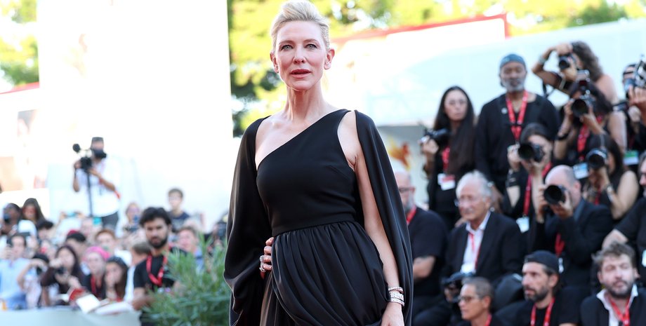 черное платье, венецианский кинофестиваль, красная дорожка, кейт бланшетт