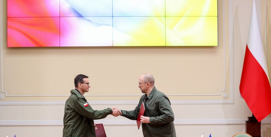 Сотрудничество Польши и Украины, Денис Шмыгаль и Матеуш Моравецкий, военное сотрудничество