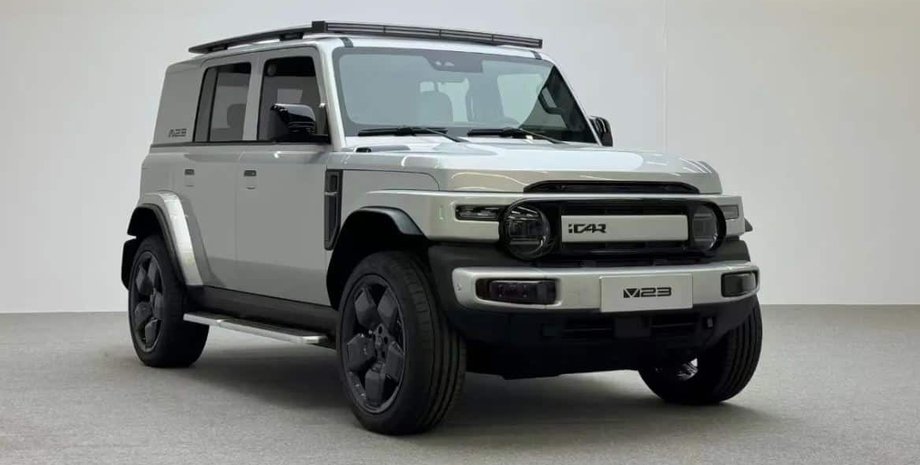Chery iCar V23, Chery iCar, китайський кросовер, китайський електромобіль