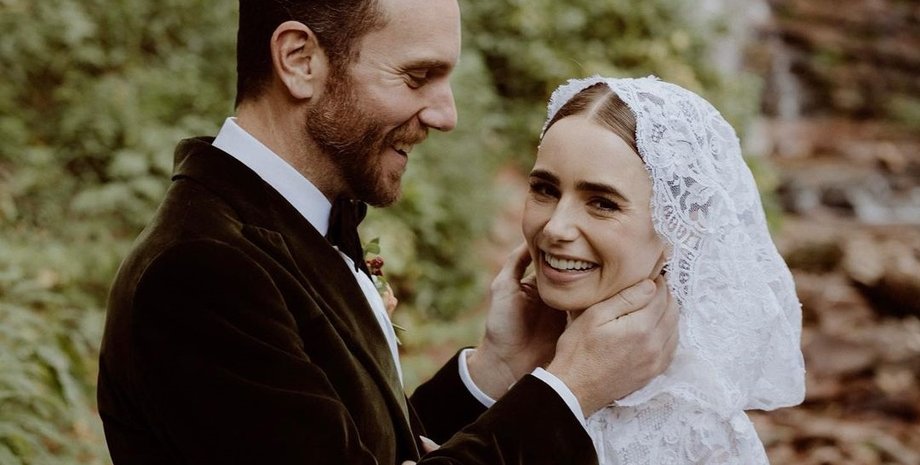 Чарлі Макдауелл, Лілі Коллінз, весілля