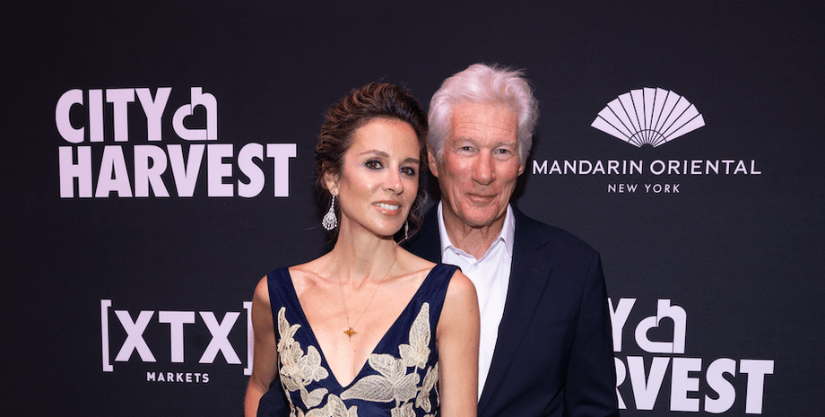 Річард Гір та Алехандра Сільва, дружина річарда гіра, City Harvest Gala, син річарда гіра гомер, іспанія