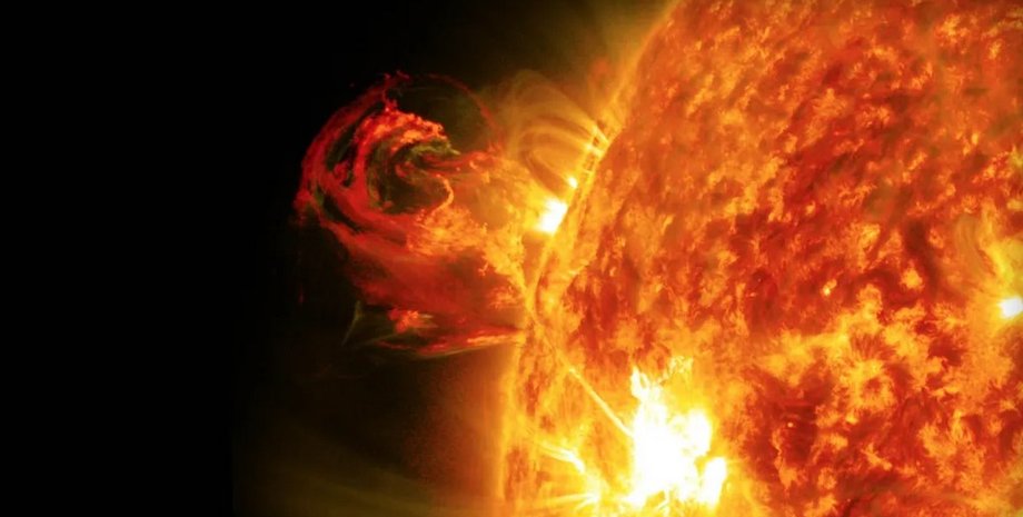 Солнце, вспышка на Солнце