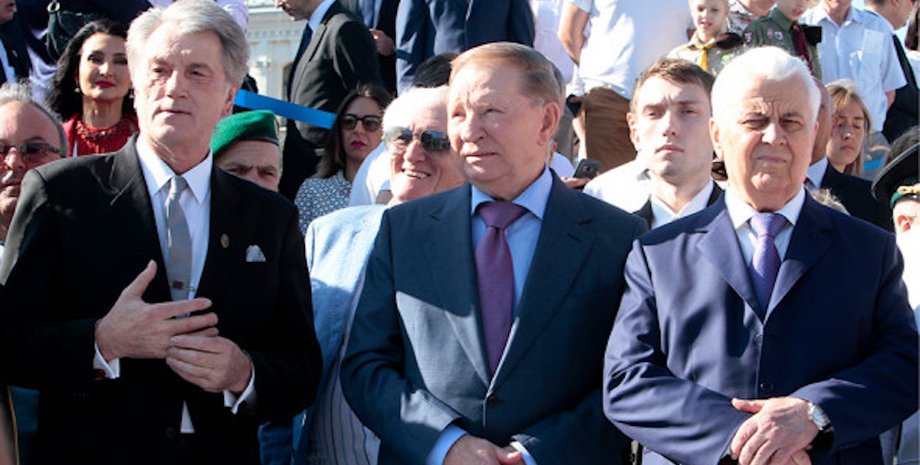 Ющенко, Кучма, Кравчук, день незалежності