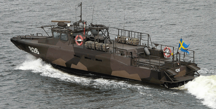 ЗРК RBS 70, катер CB90, война, швеция