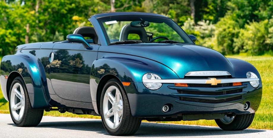 Chevrolet SSR Chevrolet SSR, пикап Chevrolet, капсула времени, Chevrolet SSR 2005