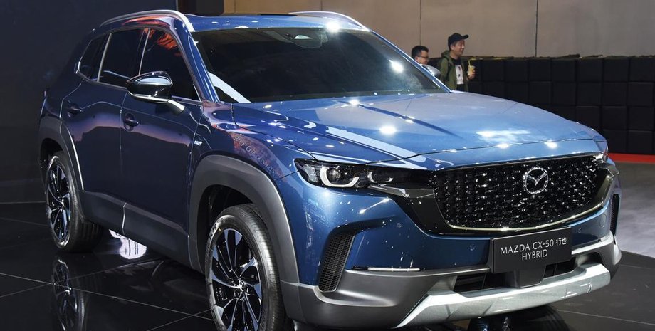 Кроссовер Mazda CX-50, Mazda CX-50, новая Mazda CX-50, кроссовер Mazda, гибрид Mazda