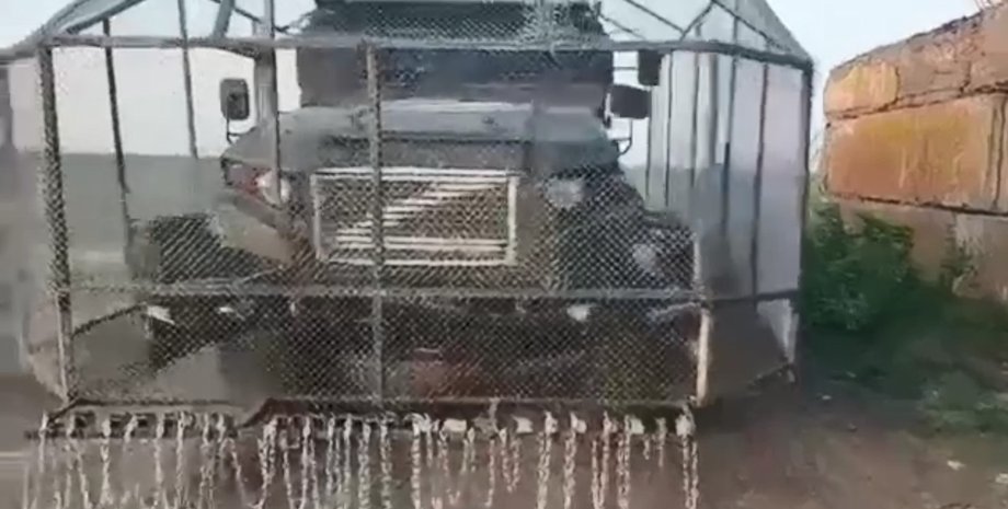 З-СТС Ахмат ВС РФ, ББМ Ахмат, ББМ ВС РФ, ББМ РФ удар дрона, ББМ РФ антидроновая защита, ББМ РФ царь-мангал