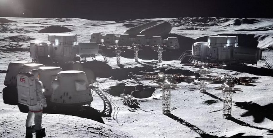 база, Місяць, місячна база