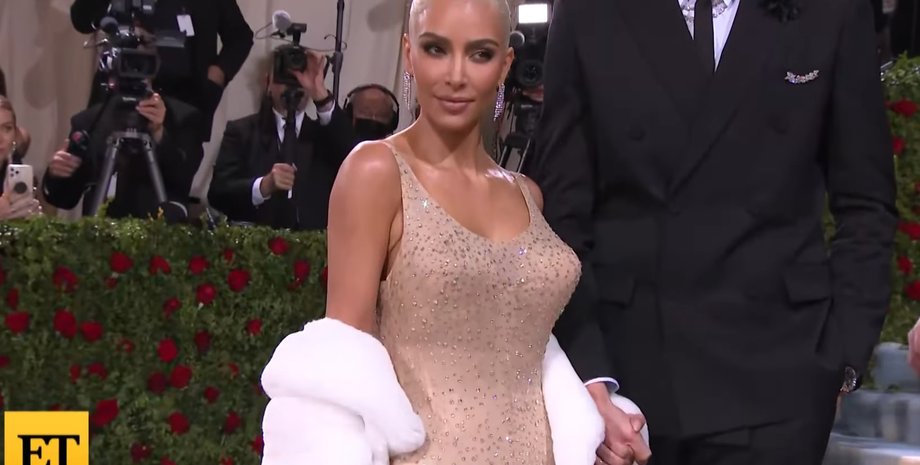 ким кардашьян, мэрилин монро, платье мэрилин монро, Met Gala, Met Gala 2022, мет гала