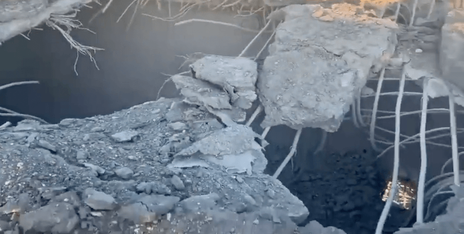 удар по антоновскому мосту