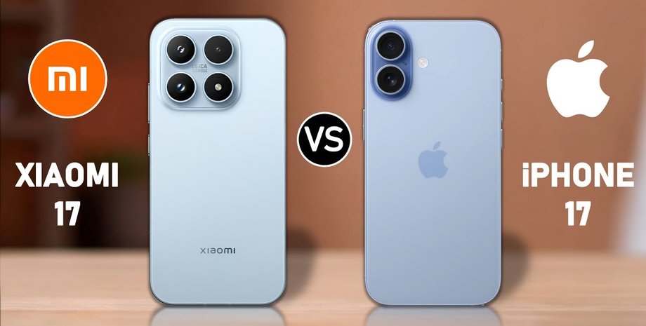Xiaomi 17 проти iPhone 17 Xiaomi 17 проти iPhone 17 порівняння батарей тест автономності