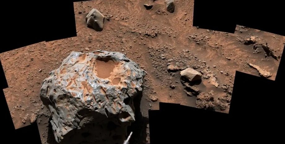 метеорит, Марс, марсохід Curiosity