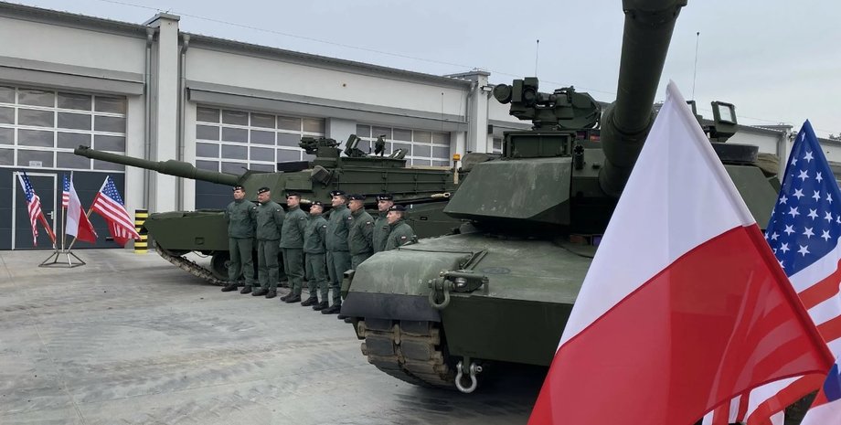 польские таник абрамс