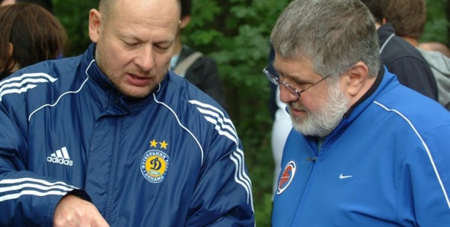 Александр Дубилет (слева) и Игорь Коломойский. Фото: MY.ua
