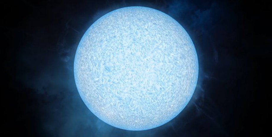 голубой сверхгигант, звезда