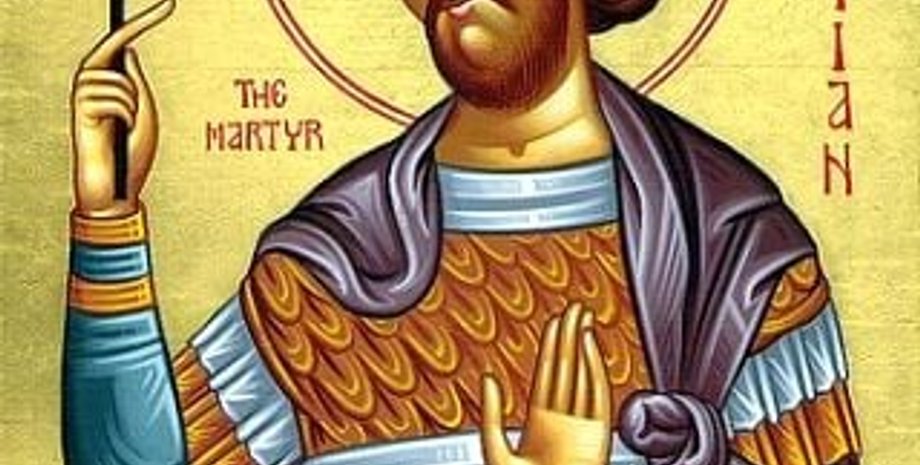 Изображение святого Севастиана