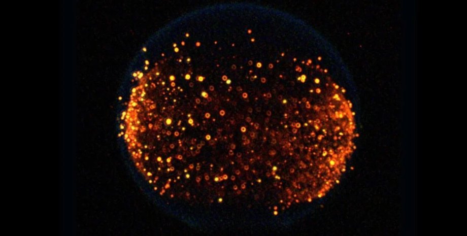 вогонь у космосі