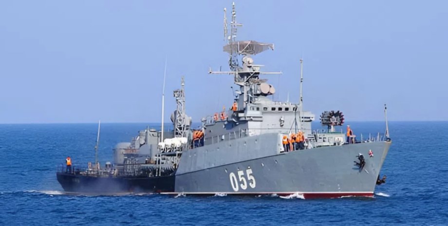 Корабль "Касимов" проекта 1124 ВС РФ Корабль "Касимов" проекта 1124 ВС РФ во время выхода в море