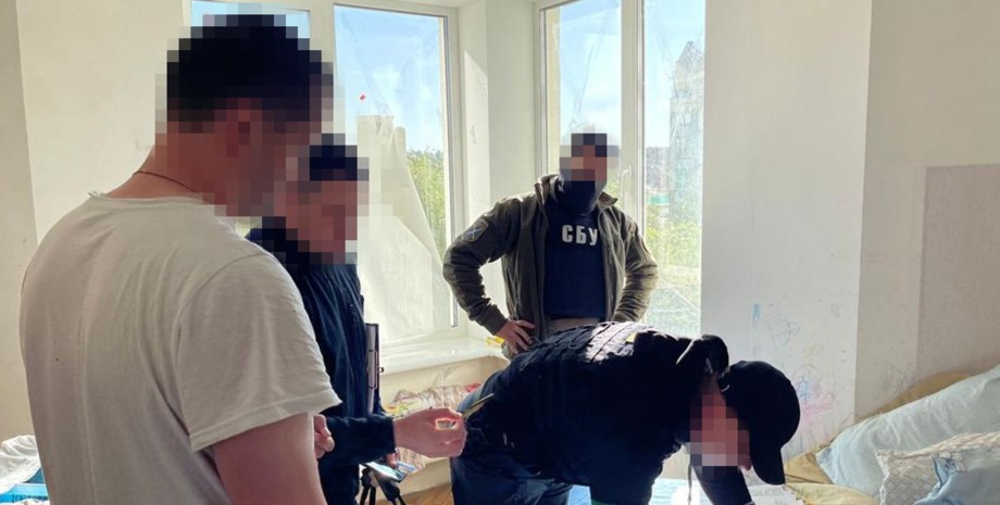 СБУ банда затримання колаборанти Київська область Буча ЗС РФ
