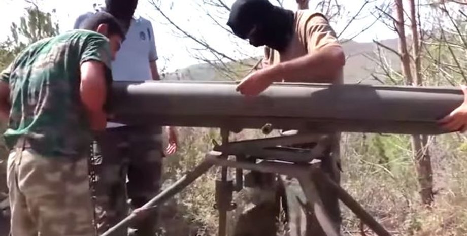 Сирийские повстанцы / Скриншот из видео