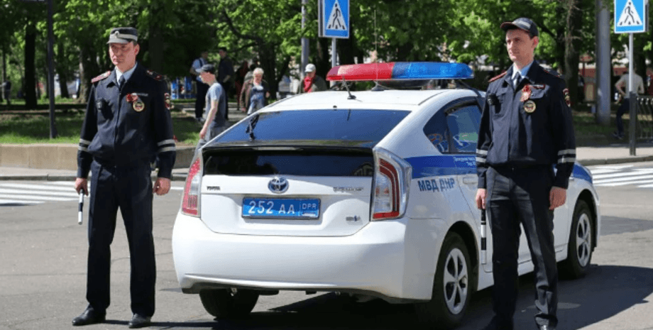 МВД ДНР, полиция ДНР, ГАИ ДНР, патрульные ДНР, ДНР