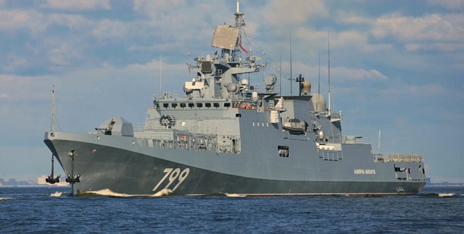 флагман Чорноморського флоту РФ, фрегат "Адмірал Макаров", ракетні удари, блокада у Чорному морі